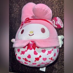 Squishmallows - Hello Kitty and Friends - My Melody - 8” Plush - Valentine’s Day